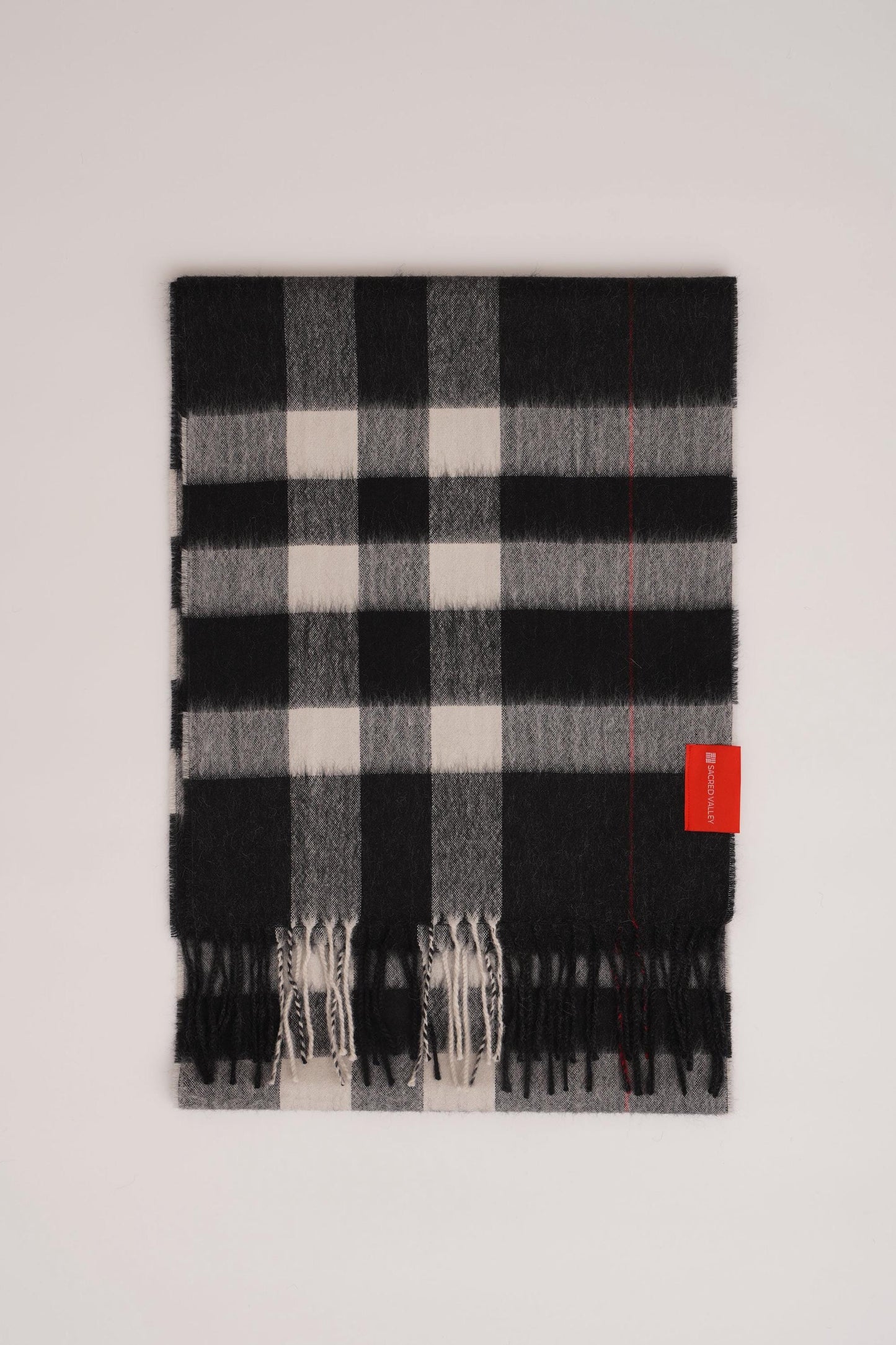 Highland Tartan Scarf in 100% Royal Alpaca wool