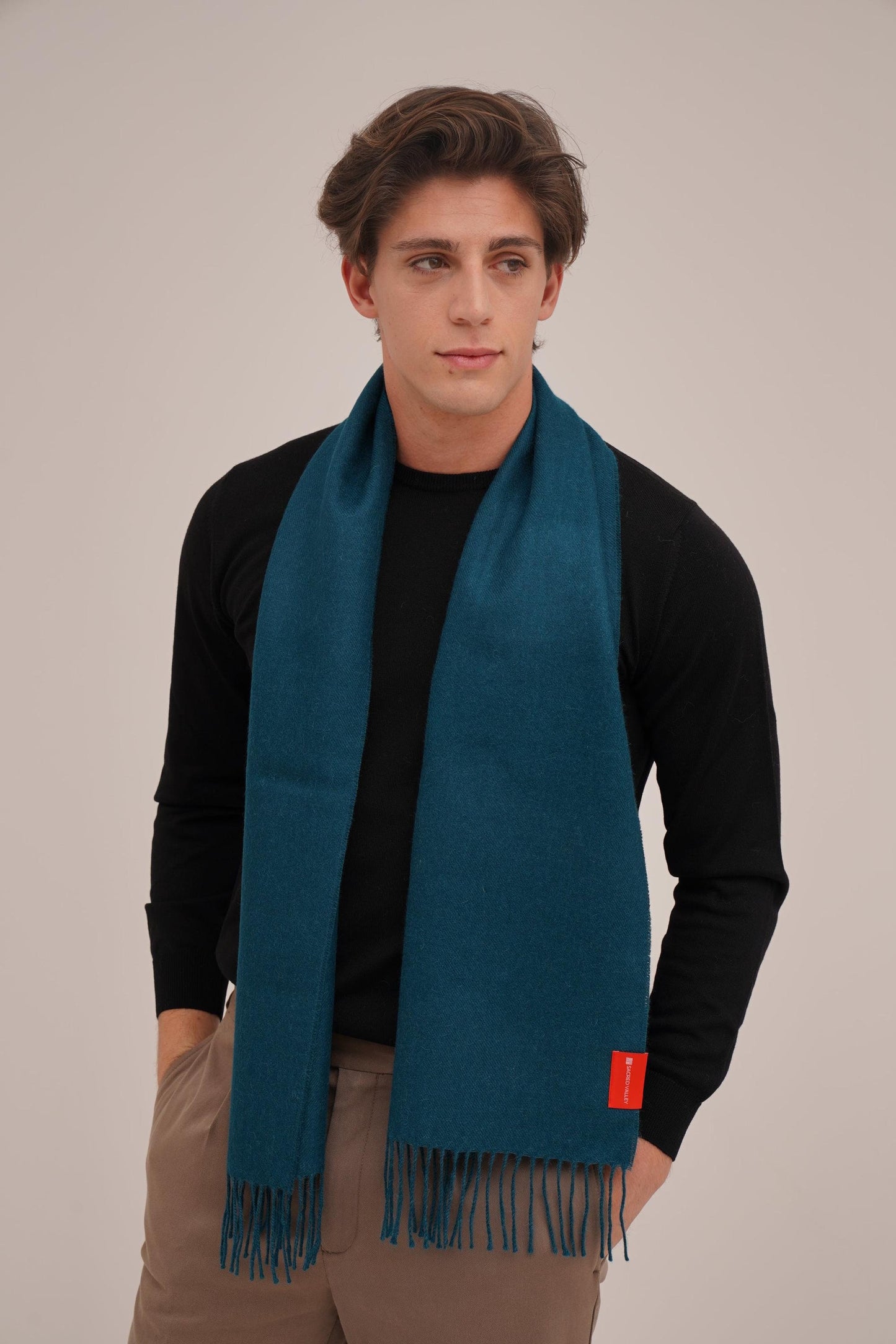 Qumir Scarf in 100% Royal Alpaca wool