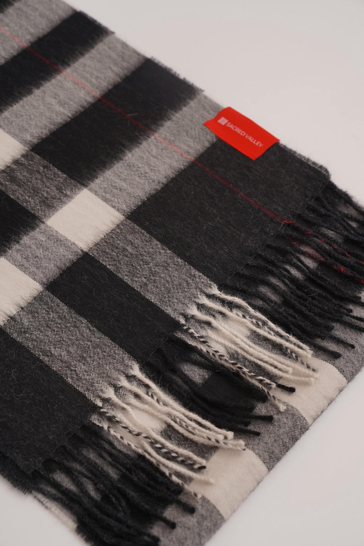 Highland Tartan Scarf in 100% Royal Alpaca wool